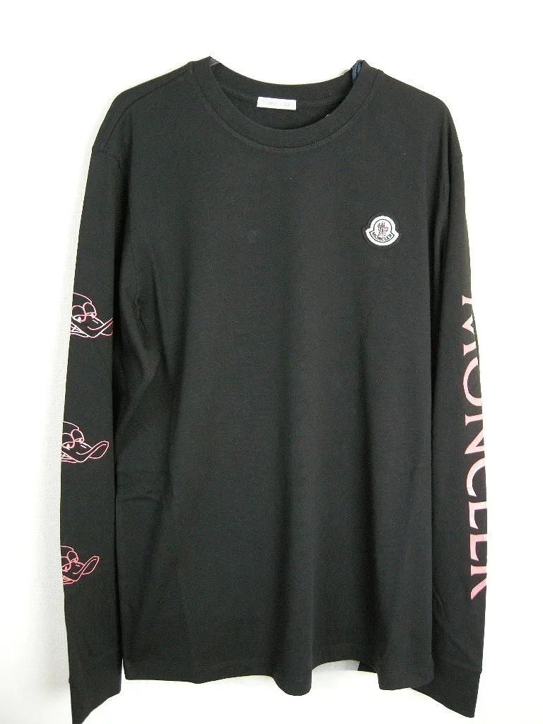 MONCLER  |Size M-XXXL ◆MONCLER LS TSHIRT Long sleeve T-shirt Black Men