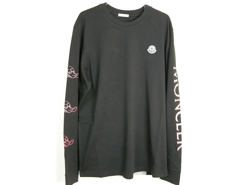 MONCLER  |Size M-XXXL ◆MONCLER LS TSHIRT Long sleeve T-shirt Black Men