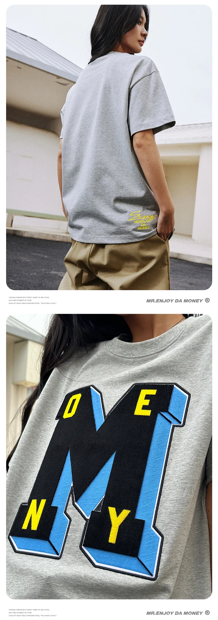 MR. ENJOY DA MONEY  |Unisex Street Style T-Shirts