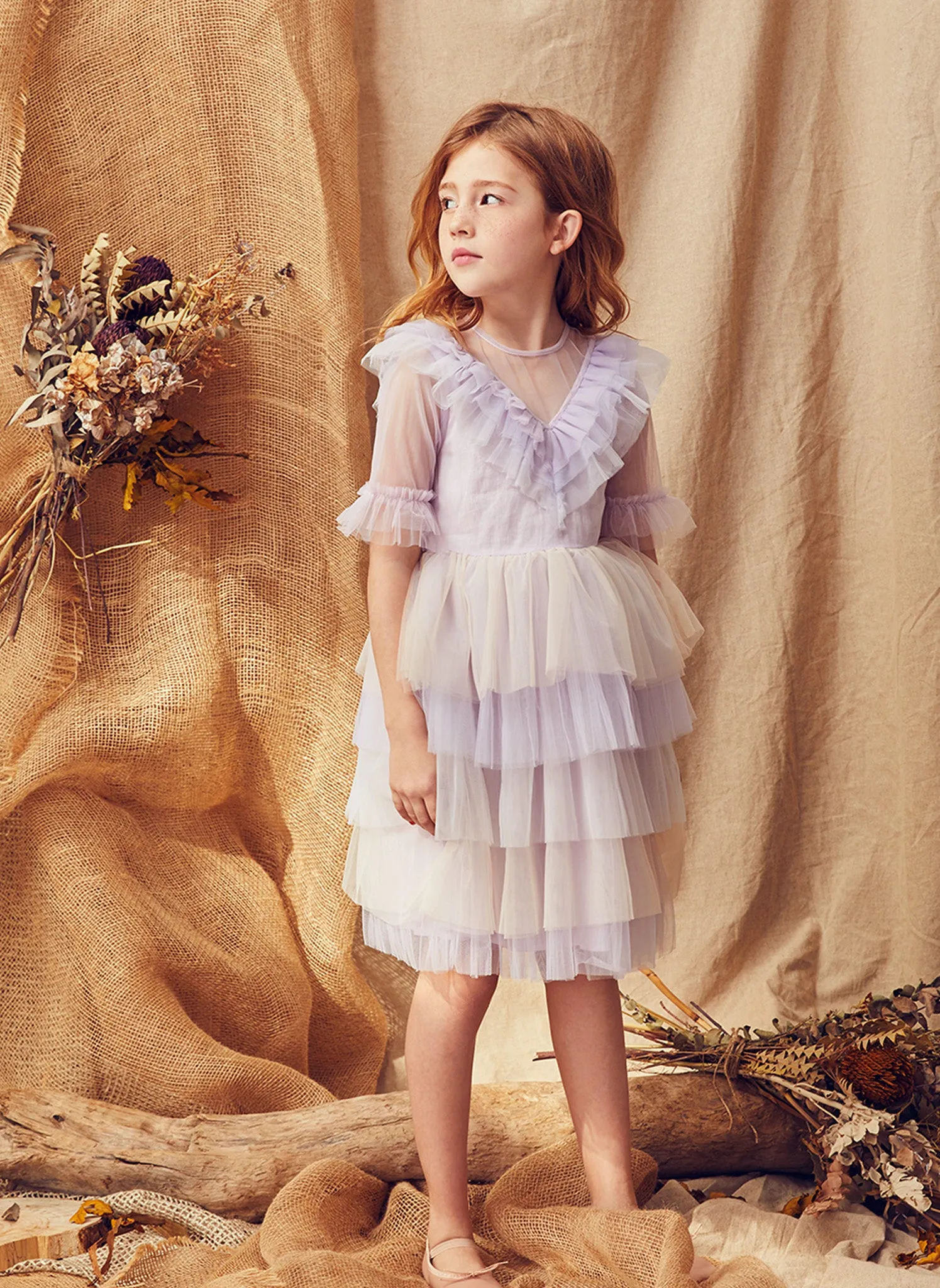 Nellystella Love Gabriella Dress Soft Lilac