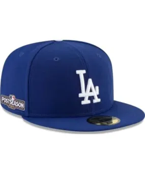 New Era Men's MLB Los Angeles Dodgers 2024 MLB season Side Patch 59FIFTY Fitted Hat