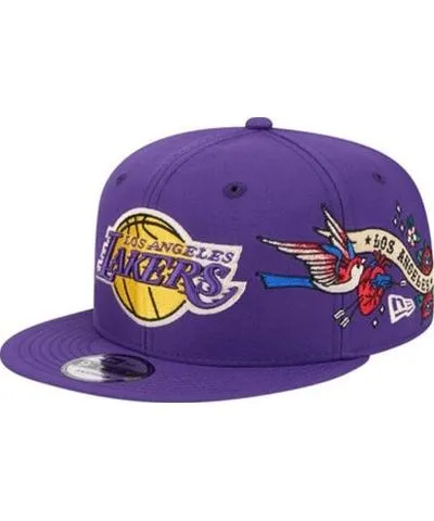 New Era Men's NBA Los Angeles Lakers Injection City Art 9FIFTY Snapback Hat