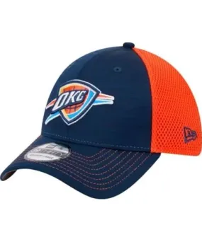 New Era Men's NBA Oklahoma City Thunder Active Tech Neo Flex 39THIRTY Flex Hat