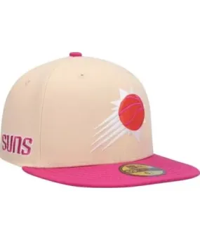 New Era Men's NBA Orange/Pink Phoenix Suns Passion Mango 59FIFTY Fitted Hat