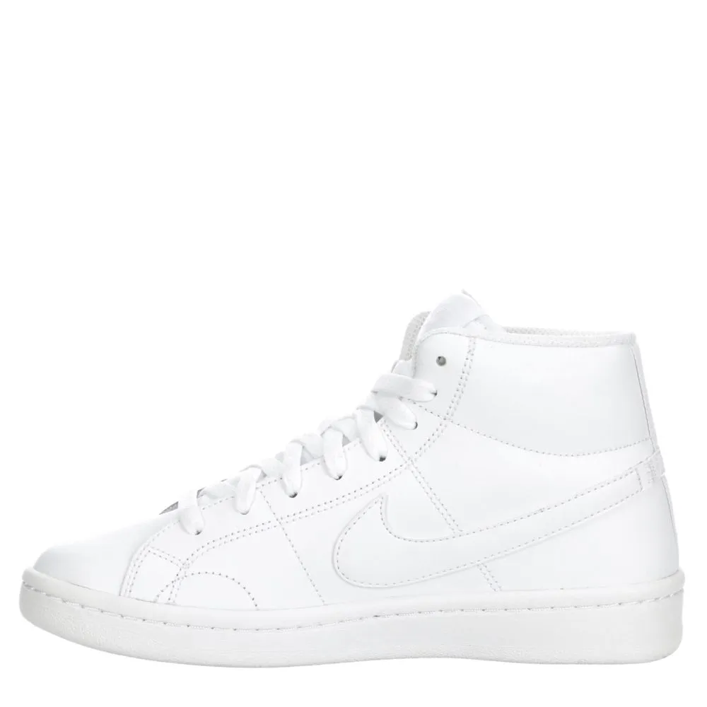 NIKE  WOMENS COURT ROYALE 2 MID SNEAKER