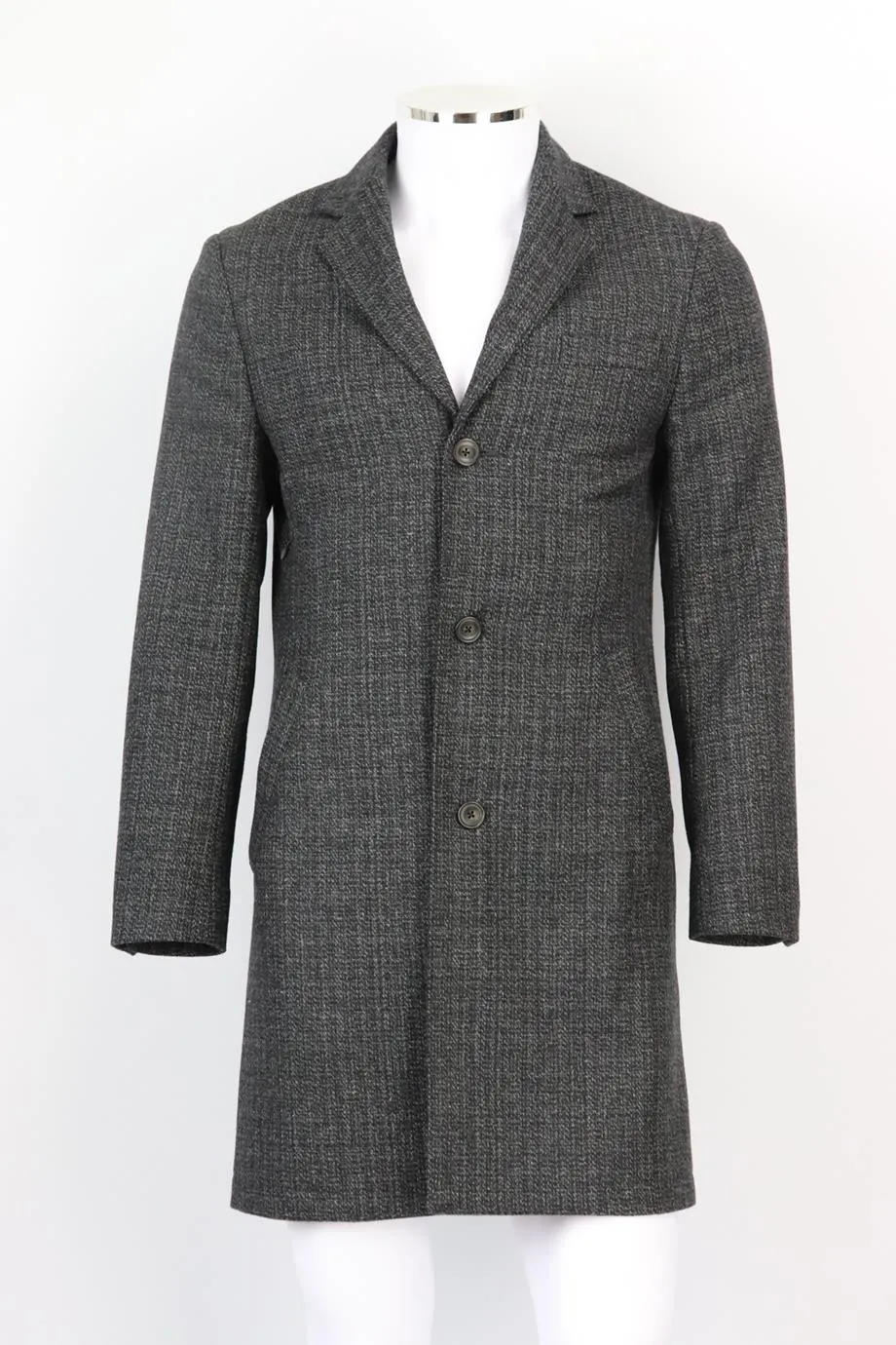 NN07 MEN'S WOOL AND CASHMERE BLEND COAT IT 44 UK/US CHEST 34