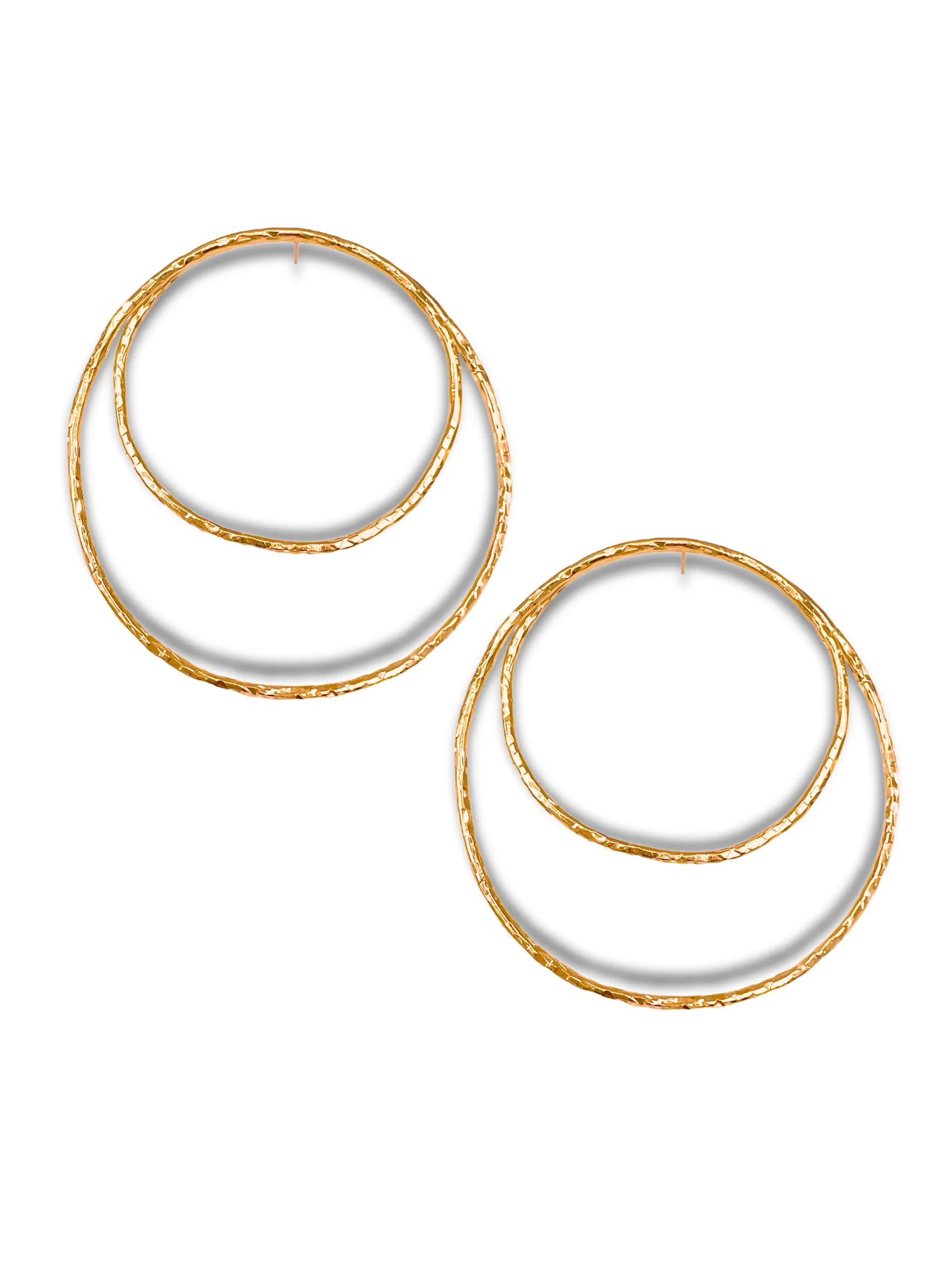 Ottavia Gold Post Earrings