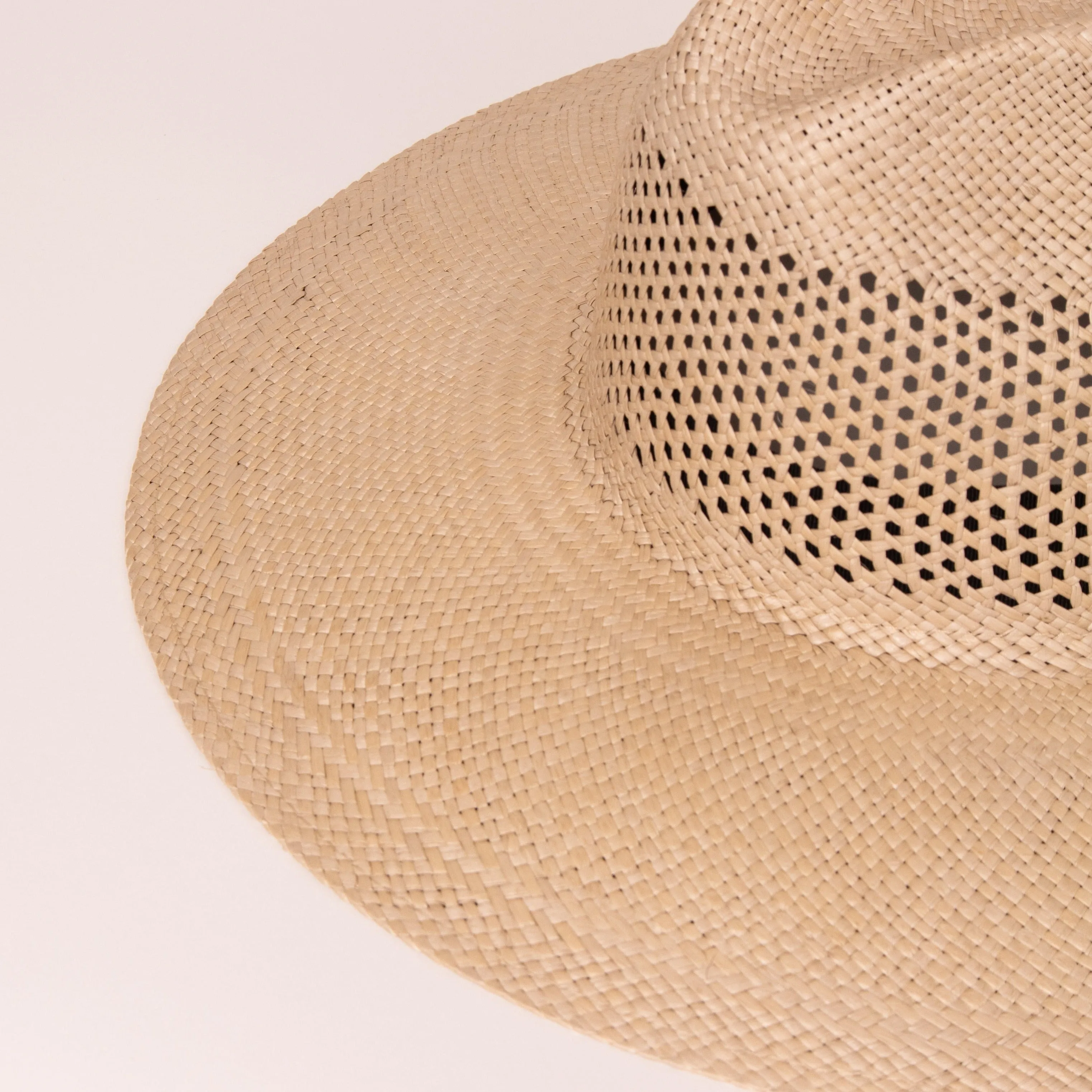 Panama Hat - Breeze - Natural, Wide brim