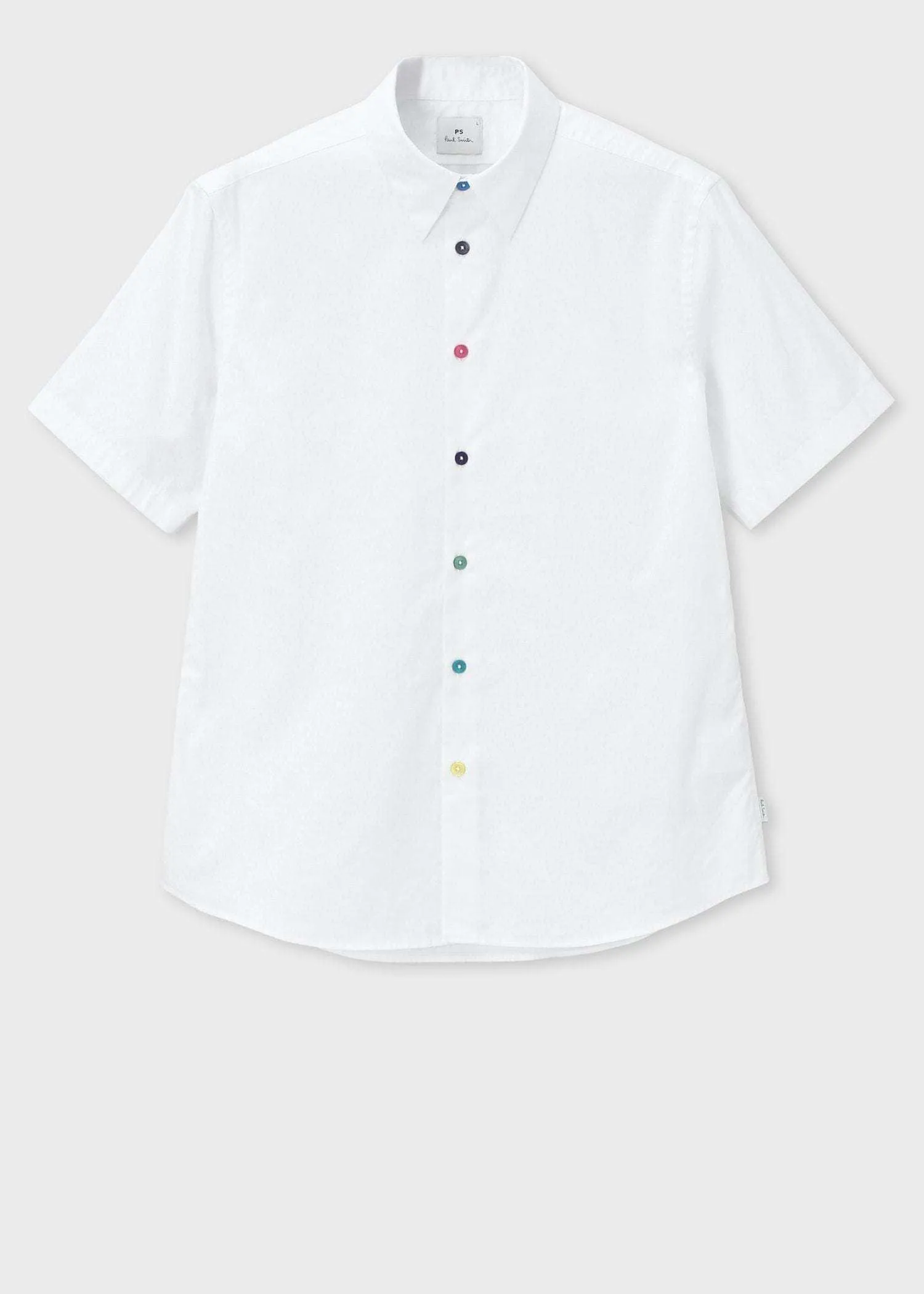 Paul Smith  |Stripes Street Style Plain Cotton Short Sleeves Logo Shirts