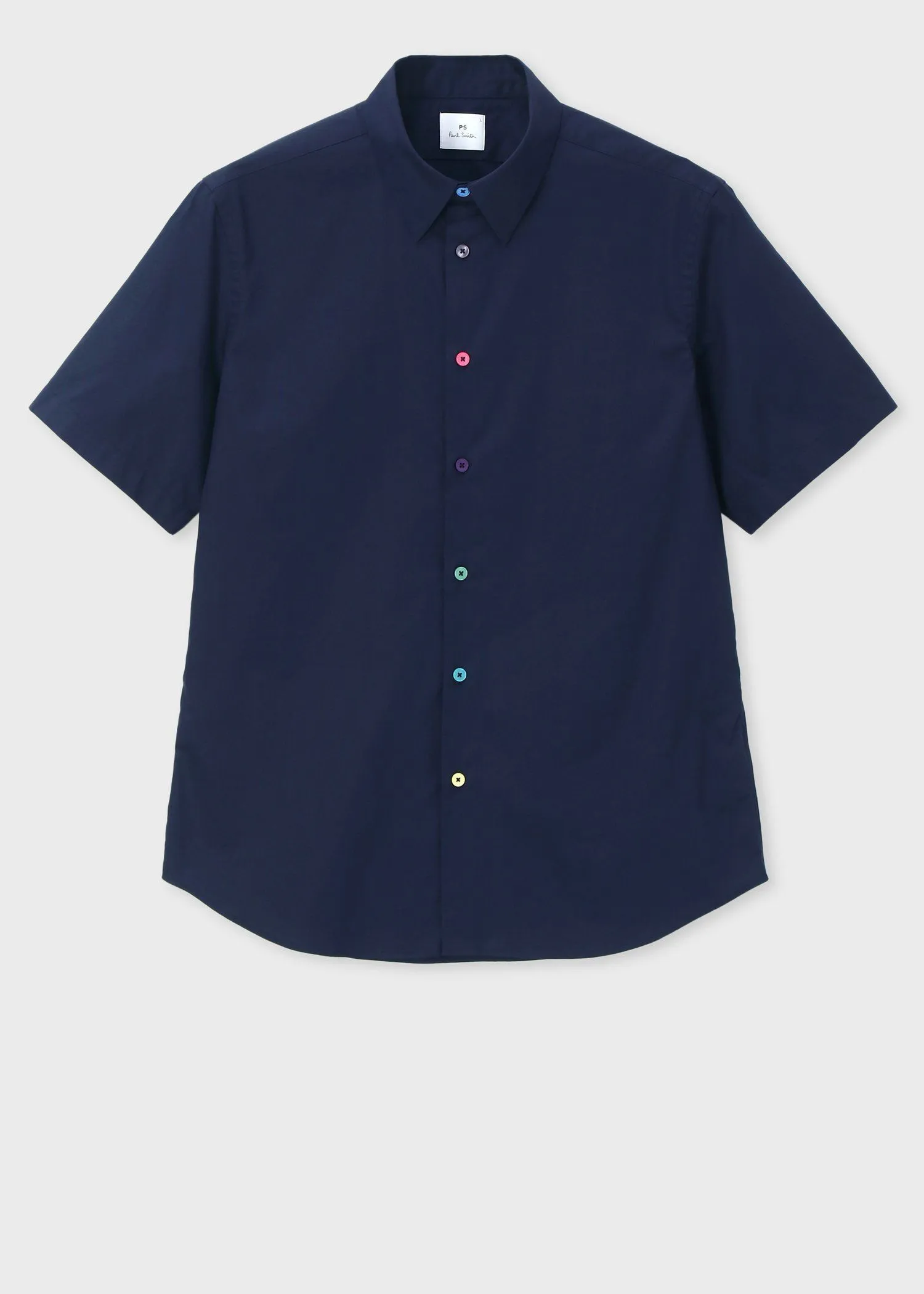 Paul Smith  |Stripes Street Style Plain Cotton Short Sleeves Logo Shirts