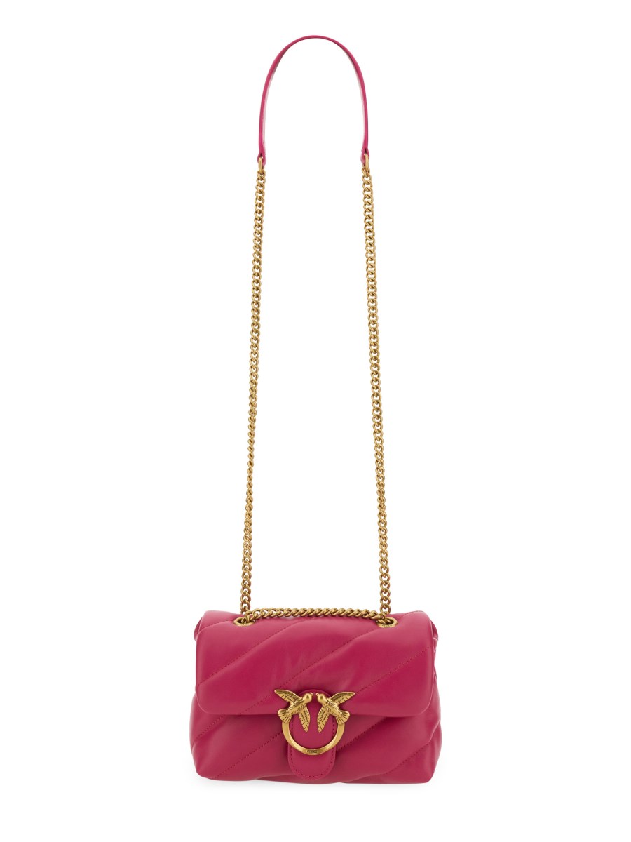 PINKO    LOVE PUFF MINI NAPPA LEATHER BAG