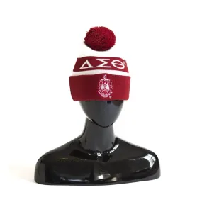 Pom Beanie OR Scarf - Delta Sigma Theta (SAV)