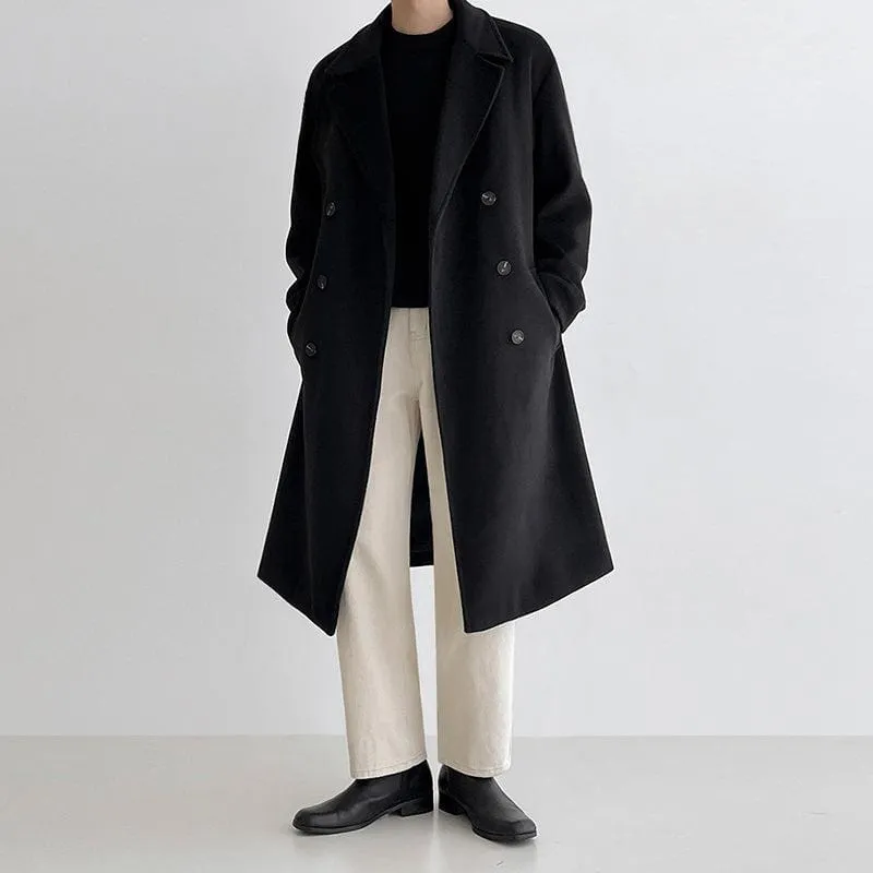 RT No. 6169 WOOLEN TRENCH COAT