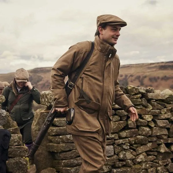 Schoffel Mens Ptarmigan Tweed Classic Coat in Corry Tweed