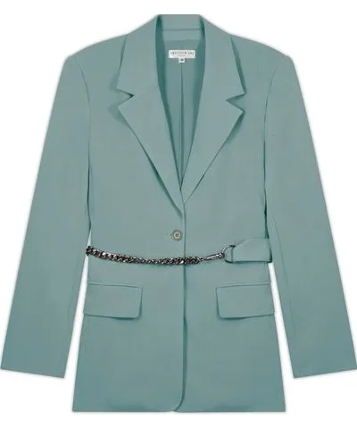 Section 101 Women's Green Lainey Blazer- Dusty Jade