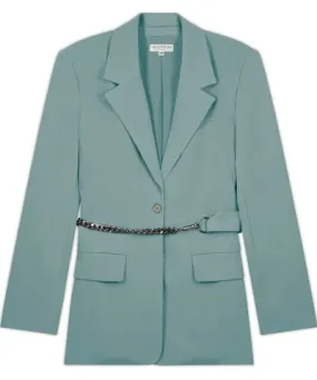 Section 101 Women's Green Lainey Blazer- Dusty Jade