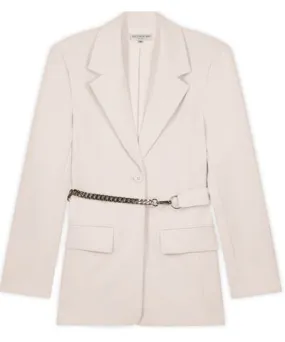 Section 101 Women's Neutrals Lainey Blazer- Tan