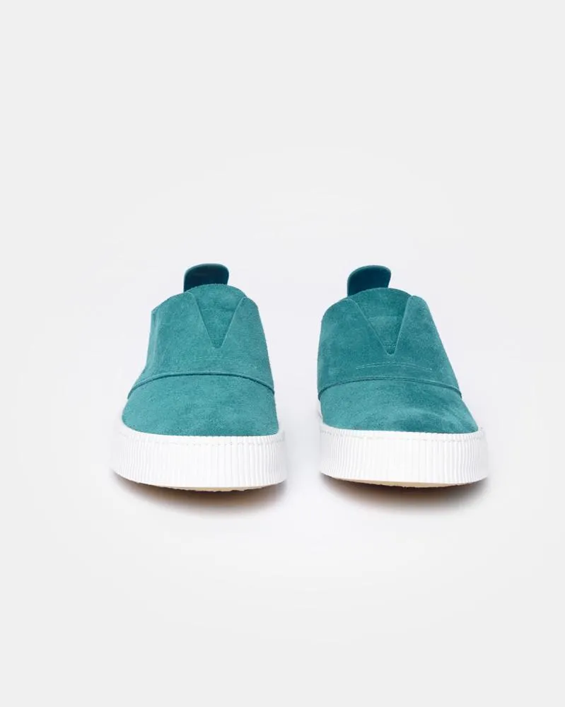 Slip On Sneaker in Aqua