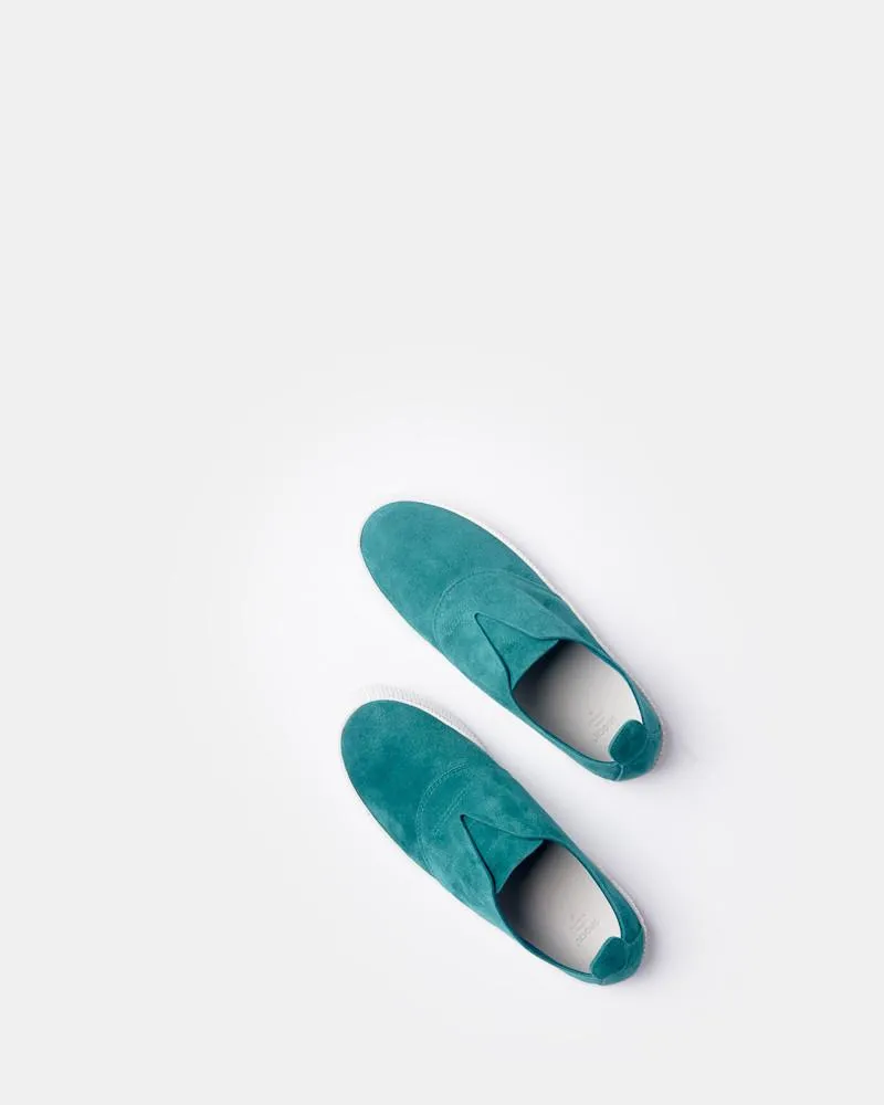 Slip On Sneaker in Aqua