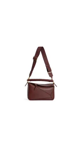 Small Puzzle Bag in Classic Calfskin - Dark Burgundy