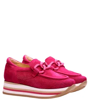 Softwaves Softwaves Cassie Slip-On Sneaker- Fuchsia