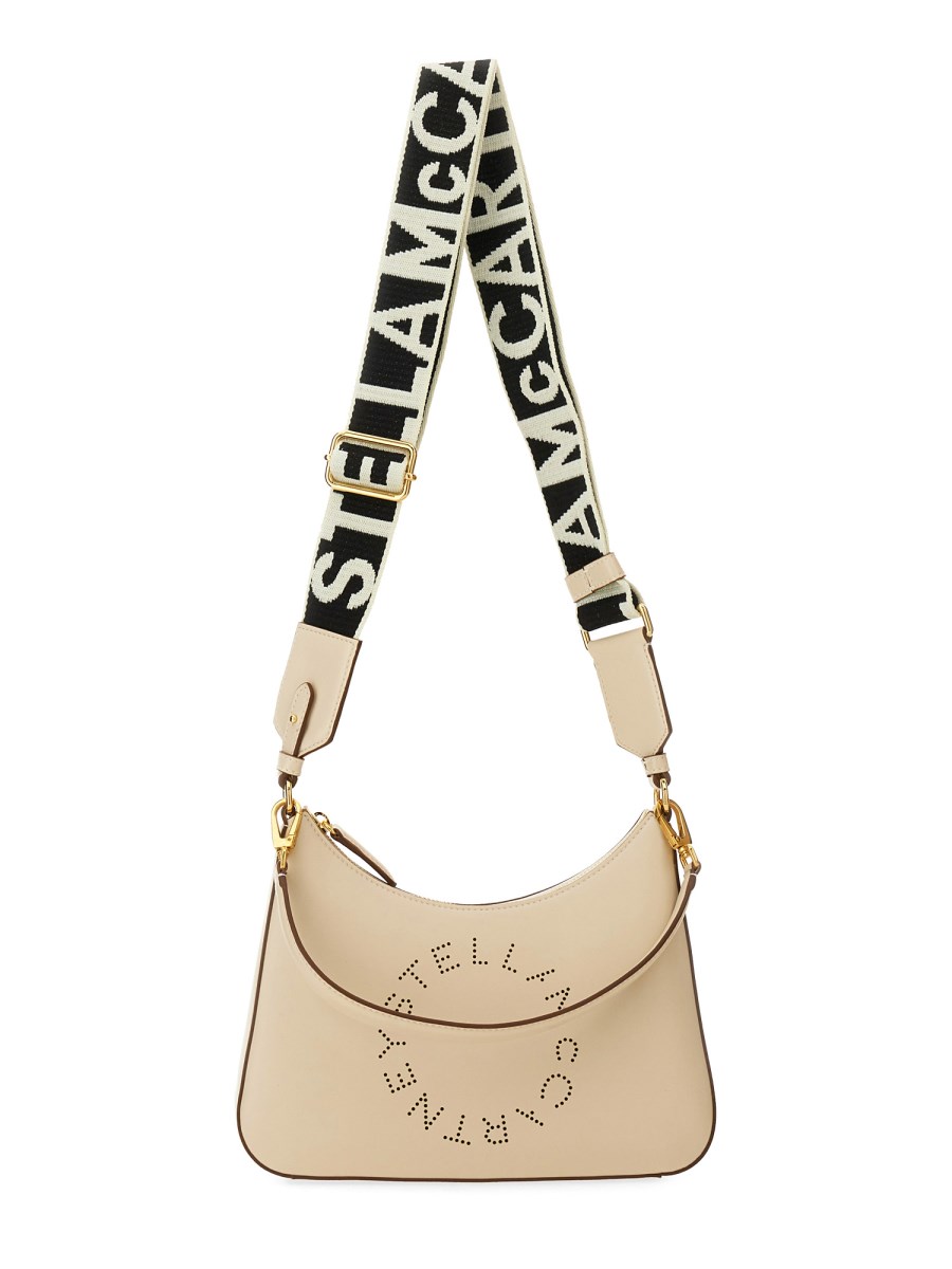 STELLA McCARTNEY    SMALL LOGO SHOULDER BAG IN ALTER NAPPA LEATHER