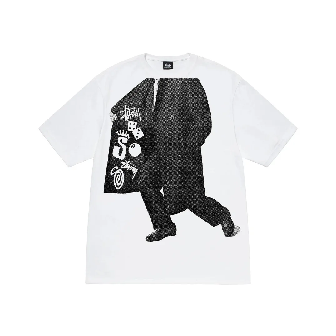 STUSSY  |Unisex Street Style Logo Skater Style T-Shirts