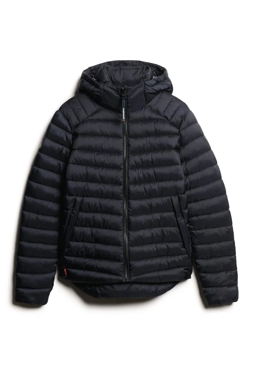 Superdry Hooded Fuji Sport Padded Jacket Eclipse Navy