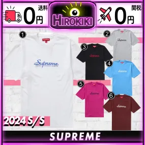 Supreme  |Unisex Street Style Collaboration Logo T-Shirts