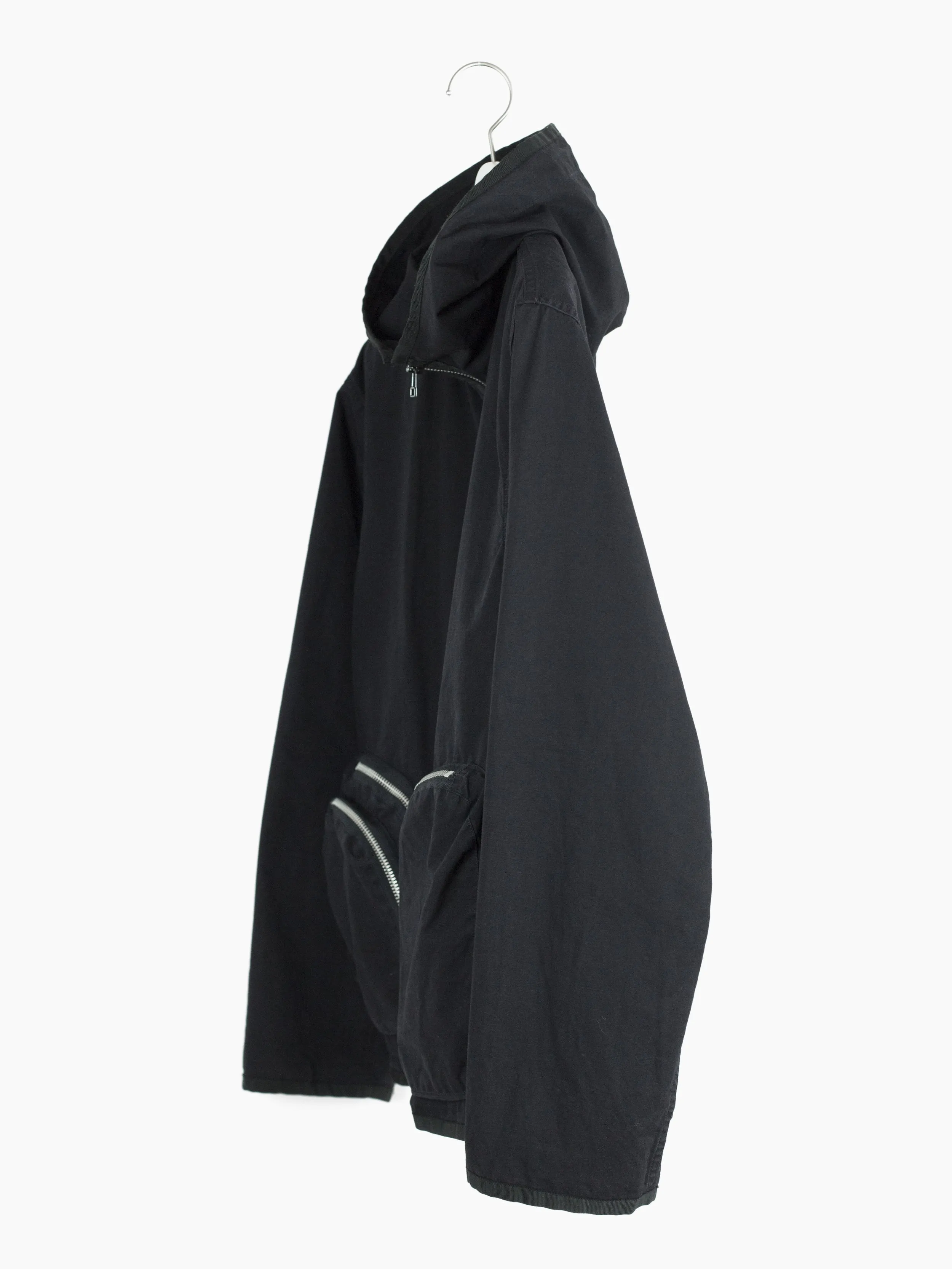 Takeo Kikuchi 3D Oval Pocket Hooded Parka