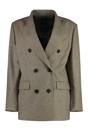 TENAGLIA DOUBLE-BREASTED WOOL BLAZER