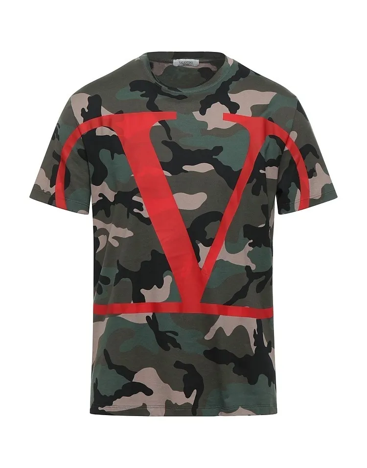 VALENTINO  |Short Sleeves Logo Luxury T-Shirts