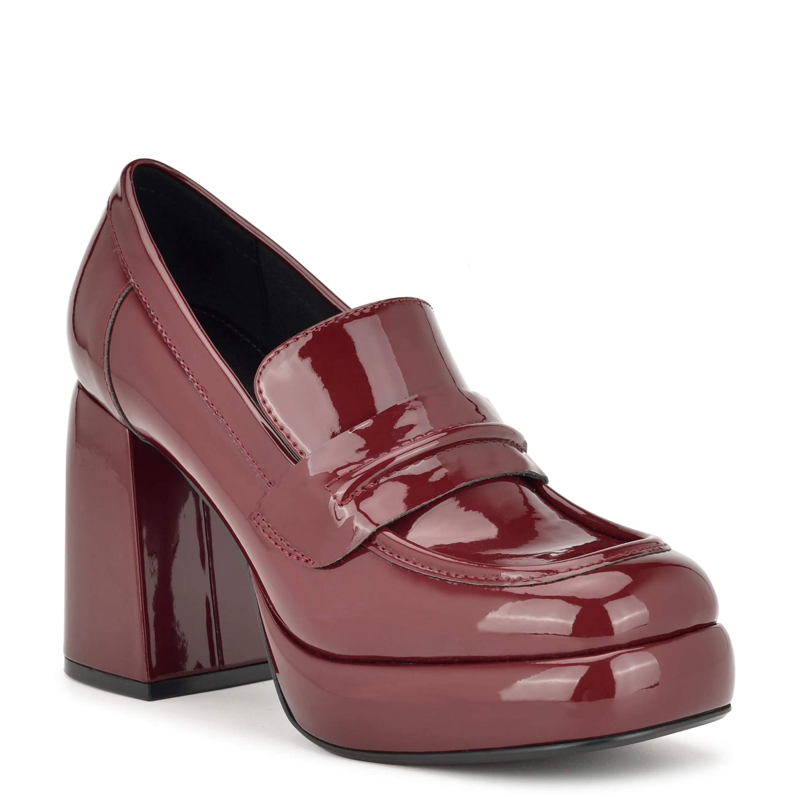 Verge Heeled Platform Loafers