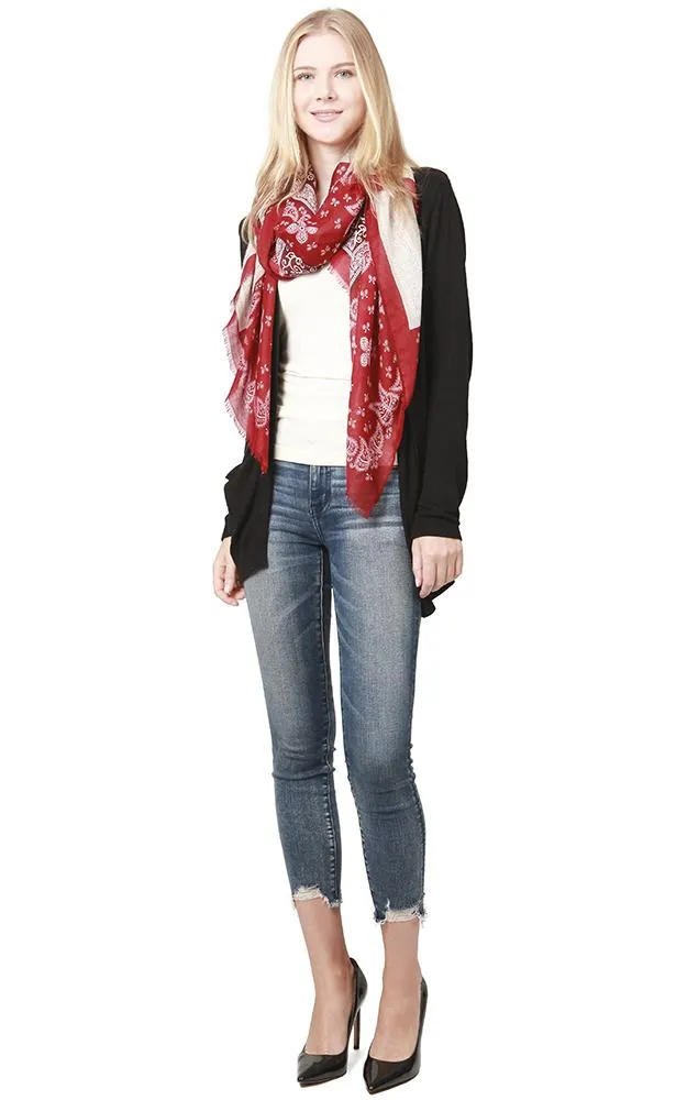 VP8242 Bandana Pattern Design Scarf Vest