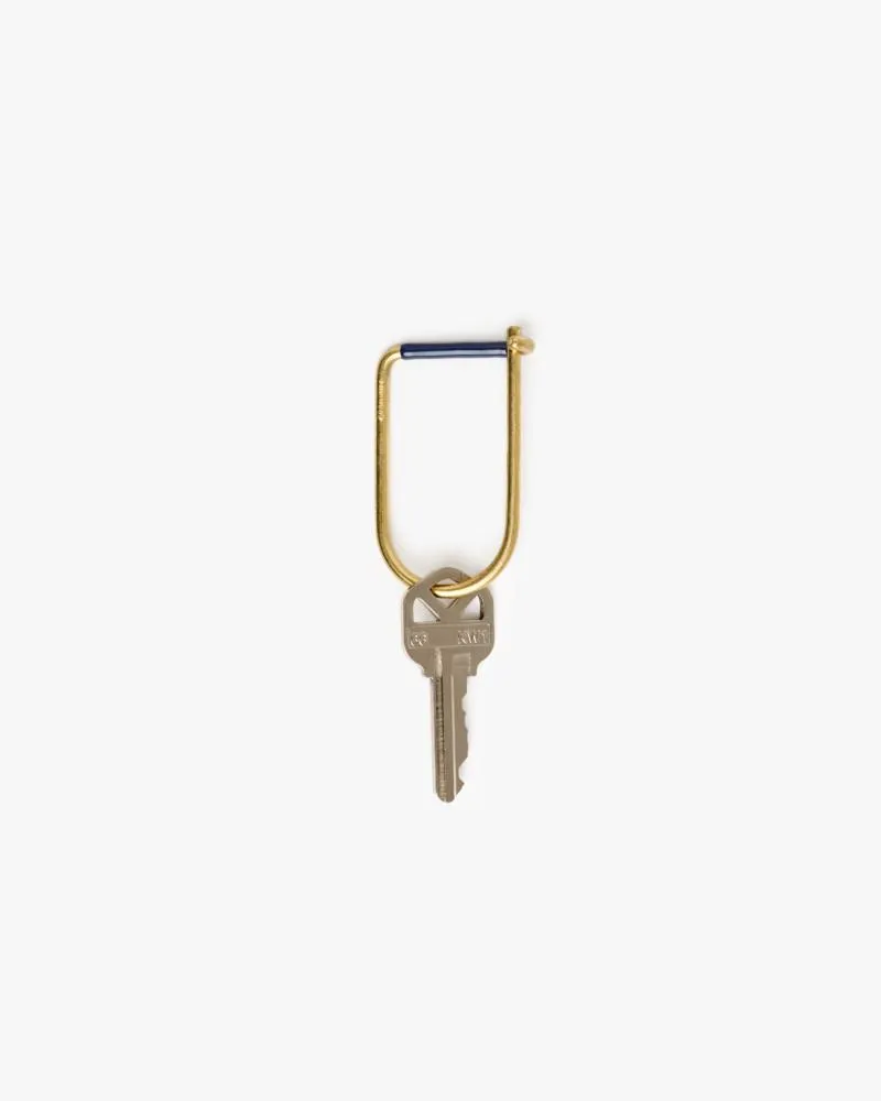 Wilson Key Ring in Blue